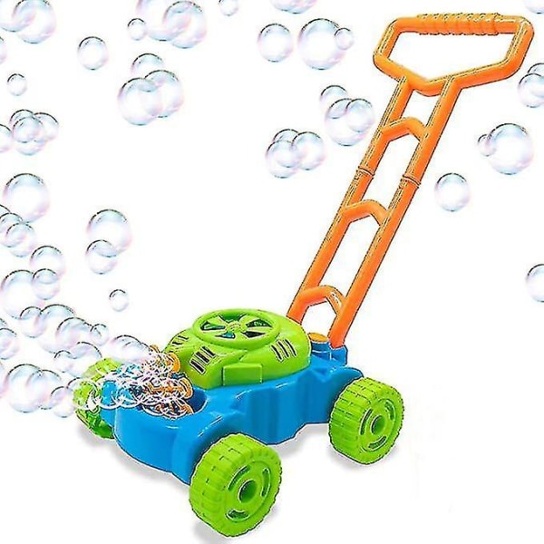 Bubble Lawn Mower For Toddlers Summer Outdoor Push Toys