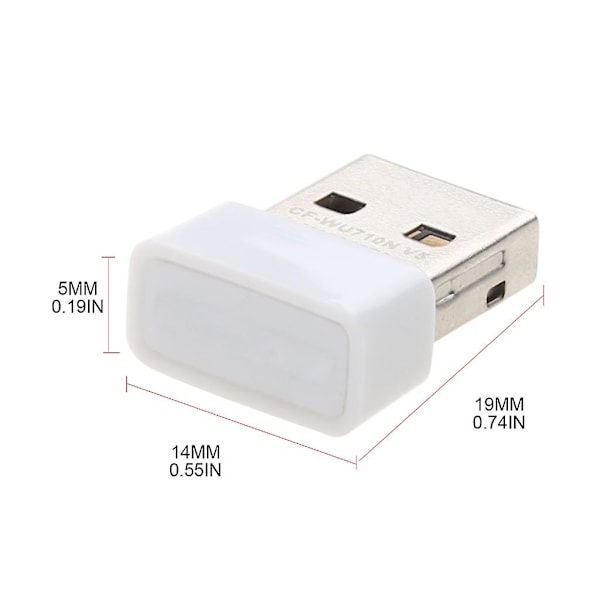 Langaton USB-wifi-sovitin 802.11n 150mbps USB2.0-vastaanotin Dongle-verkkokortti