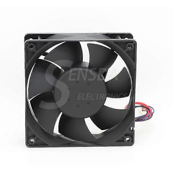 För Delta Afb1224she 12cm 120mm 1238 12038 Dc 24v 0.75a Axial Server Inverter Cpu Kylare Kylfläktar