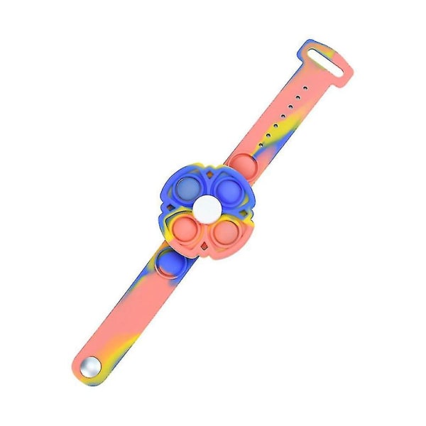 Silikon Fidgety Toys Push Bubble Fidget Toys Armband Stress relief leksak