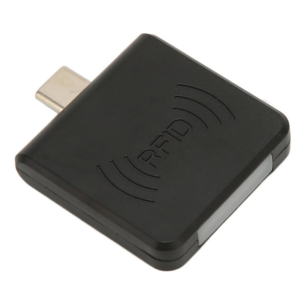 Tyyppi C 125 kHz RFID-älykortinlukija matkapuhelimille - Kannettava ja musta