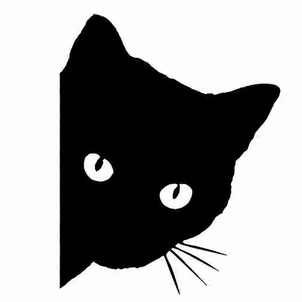 Katt Bilklistremerke