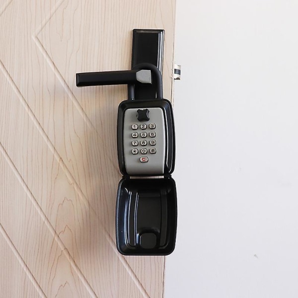 Vattentät nyckelskåp Väggmonterad nyckellåda Utomhus nyckelskåp Säkerhetsskåp Väggmonterad nyckelskåp-