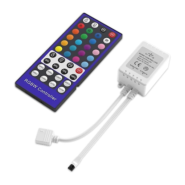 5050 RGB RGBW RGBWW LED-strimmel 40-tasters fjernbetjening tænd/sluk-knap