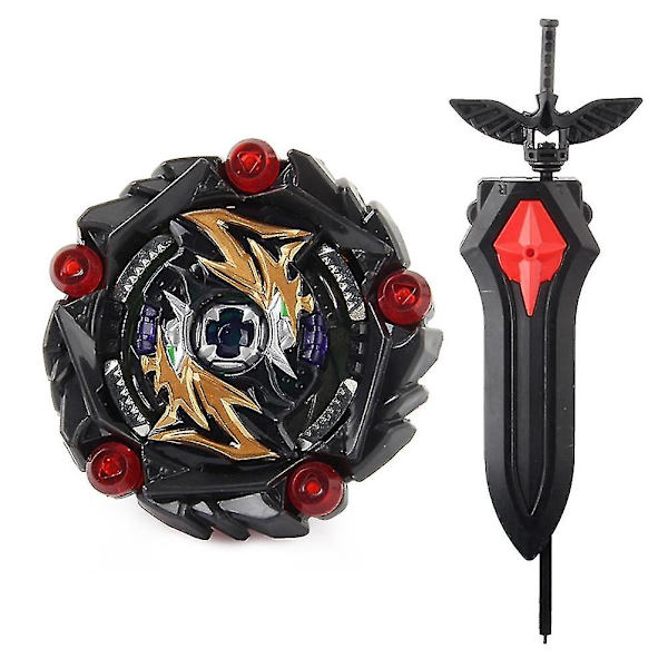 Metal Gyroskop Legetøjssæt med Launcher - Battling Tops Legetøj til Drenge - Inkluderer Stickers - Perfekt Gave til Børn