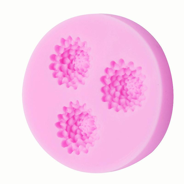 3d Lille-tusindfryd Blomsterform Slikforme Polymer Craft Art Diy Forme Køkken