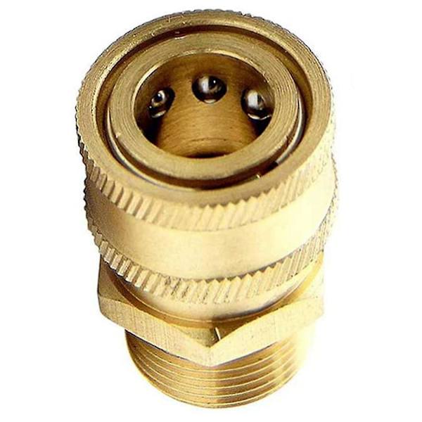 2x korkeapainepesurin sovitinsarja pikaliitäntäsarja, metrinen M22-15mm, Twis292