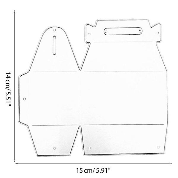Gave til sagskærende forme til kortfremstilling Diy album Scrapbooking stencils