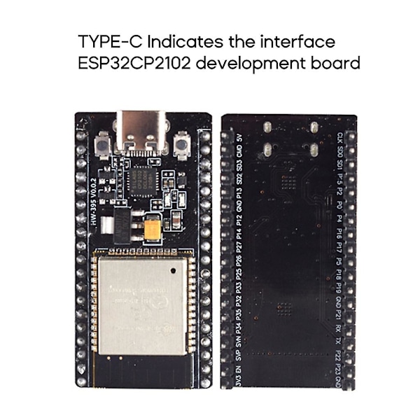 Hw-395 Esp Wroom 32 utvecklingskort 2,4 GHz Wifi Dual Cores mikrokontroller