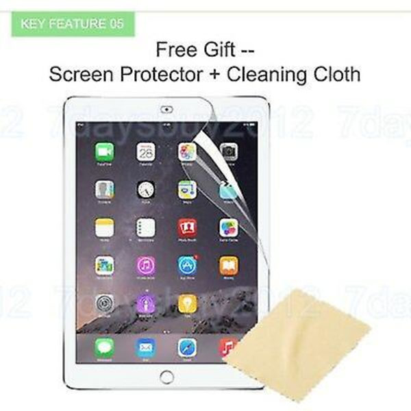 Stöttåligt stativfodral för barn till Apple iPad 4 3 2 Mini & Air Pro