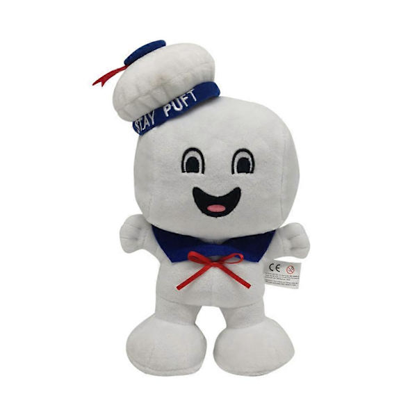 Ghostbusters Slimer Plyschdjur, Mjuk Leksak, Figur, Gosig Barnpresent white
