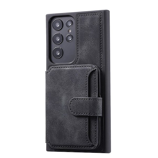 (Galaxy S22, Book Sort) Etui til Samsung Galaxy S22 5G, Samsung S22 5G Etui, Beskyttende Etui Premium