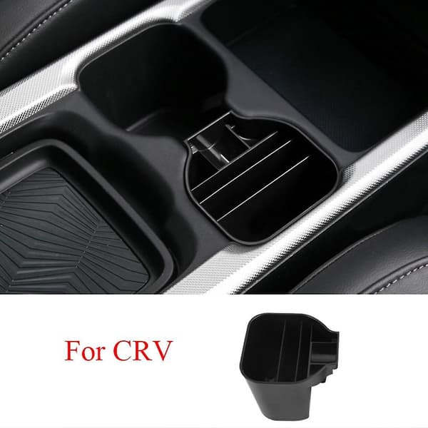 För Cr-v 2017-2021 Central Control Cup Holder Förvaringslåda Vattenkopp Hållare Låda Tillbehör
