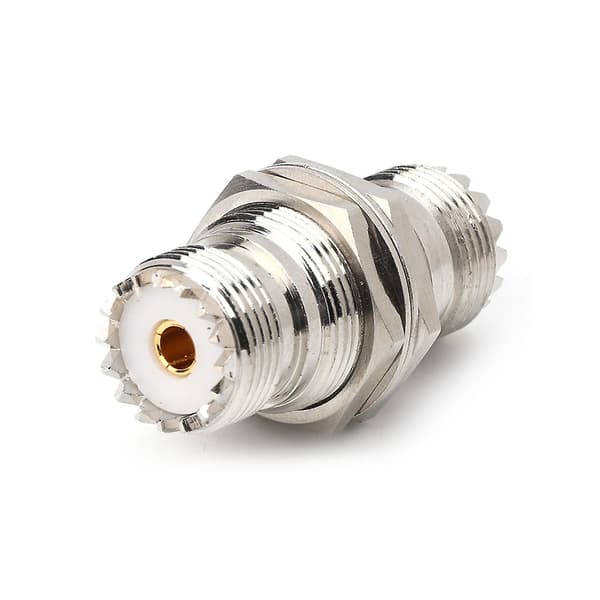 UHF So239 hun til hun stik panelmontering adapter stik lige F