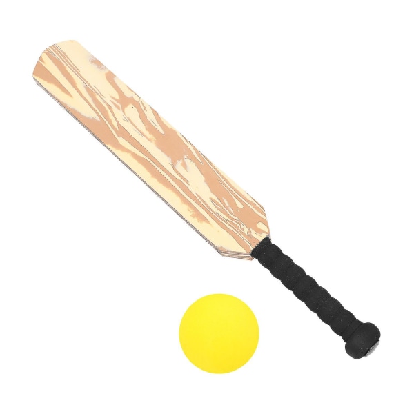 Udendørs legesæt til småbørn Baseballbat Begynder Cricket Legetøj Træ Mallets Farvede Bolde Træning Cricket Bat