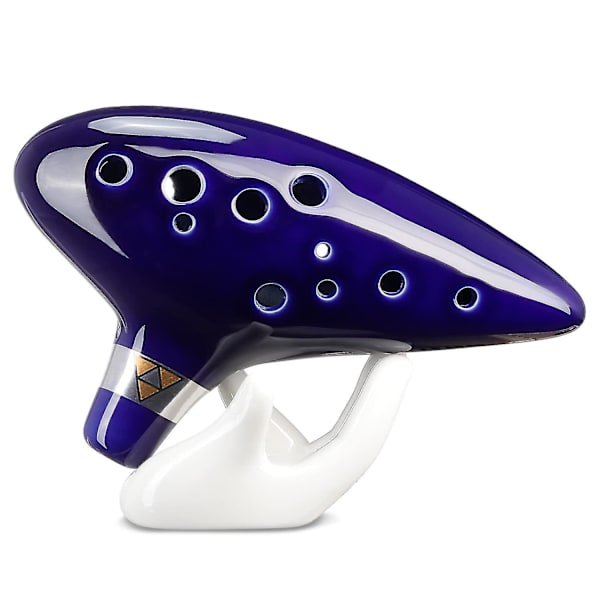 Zelda Ocarina og Sangbog, 12-huls Alto C Zelda Ocarina