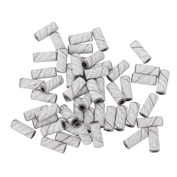 240 Grit Nail Art Sanding Caps 100kpl Manikyyriin Kiillotus Hionta Nauhat Kynsien Porakone