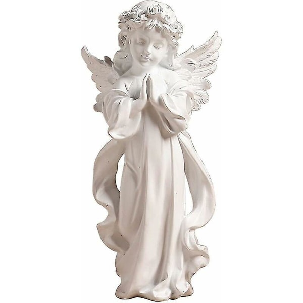 Resin Angel Statuette Resin Angel Figure Smukke brudepige dekorative ornamenter Home Decor Sl