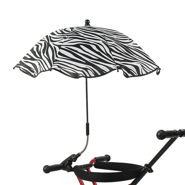Stolparaply med klemme 14 tommer Upf 50+ Clip On Parasoll For Patio Stol Strandstoler Rullestoler Golfvogner