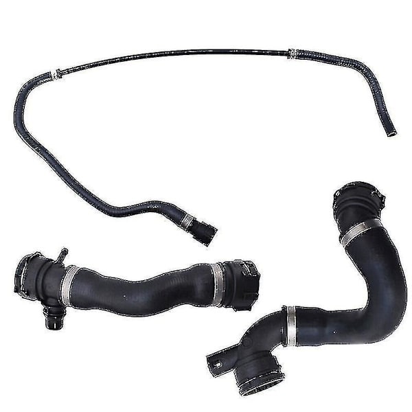 3 stk. Nedre Kølervæske Radiator Slange Til E90 E91 E92 325i 330i 330xi 2006 328i 328xi 17127618510 17