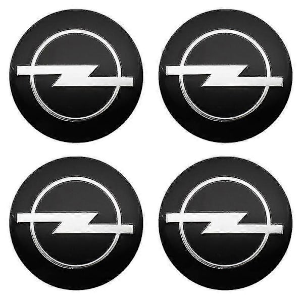 4 st 56mm 60mm Bilskylt Hjulcentrum Navkapsdekaler Autofälg Skydd för Opel Astra J H G K Insignia Corsa C Vectra Tillbehör