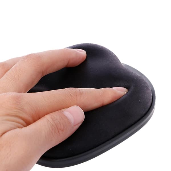 Musematte Myk Memory Foam Anti Slip Glidning Roterende Håndleddsstøtte Musematte