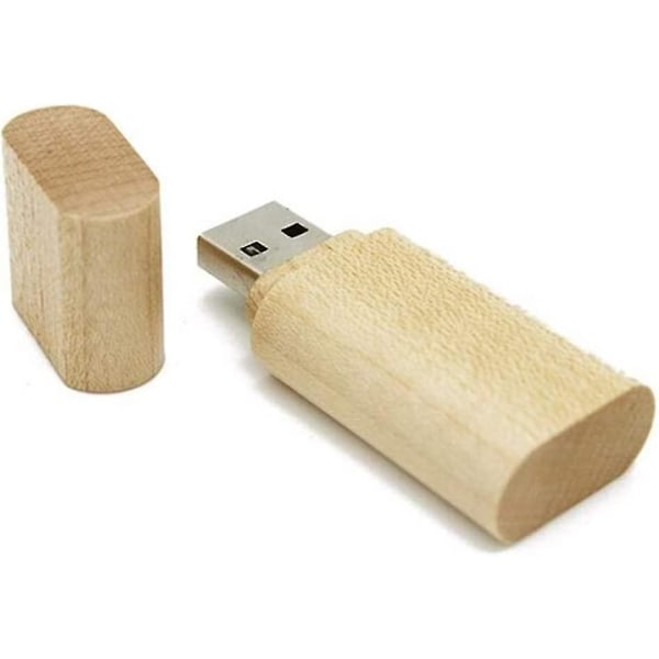 Puusta valmistettu USB muistitikku, puinen laatikko 3.0 32gb Heilwiy Gift