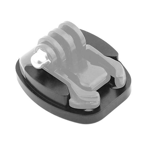 Cnc Aluminium Qr Tripod Mount Med 1/4 Adapter Spänne, Platt Ytbas För Hero 9 8 7 6 5 4 3+/xiaoyi/sjcam