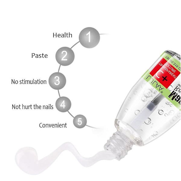 15ml Nagelförstärkare Rengöring Lim Semi Permanent Remover Lack Verktyg Burst Gel Lim Soak Off