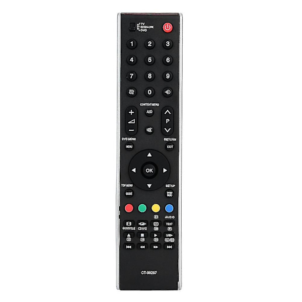 Toshiba CT-90287A TV-fjernkontroll - Multifunksjonell erstatningskontroller