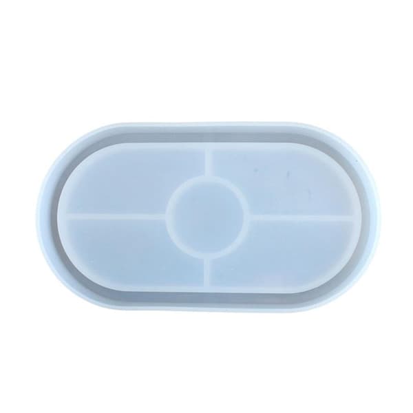 Diy Oval Ashtray Silicone Mold Resin Mold Durable Plate Model Making Tray