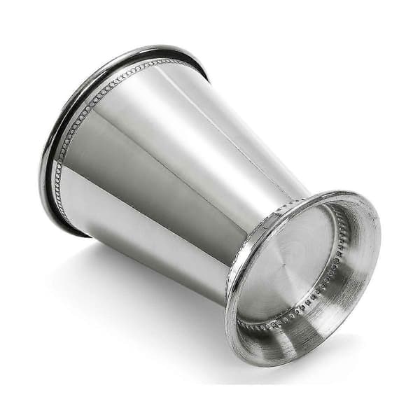 2 Mintkopper, Klassiske rustfrie stålglass kompatible med fest, bar, hjem, restaurant, rustfritt stål 12O