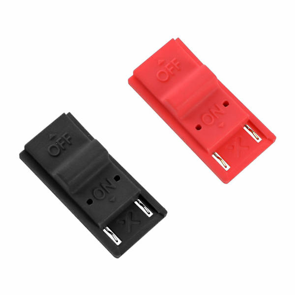 Rcm Jig Rcm Clip Kortslutningskontakt för Nintendo Switch Återställningsläge (svart+röd) (2st)