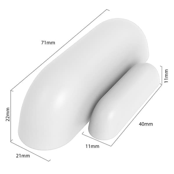 Magnetisk Dörrsensor 868.4mhz Eu Fönster Sensor Z-wave Plus Kontaktsensor Smart Hem