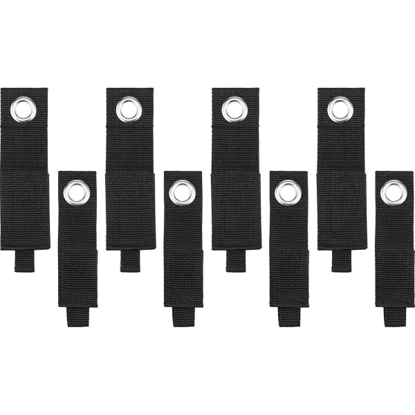 8 stykker (stor X 4, Medium X 4) med skjøteledningsholdere, kraftige oppbevaringsbokser for lagringsbelte.