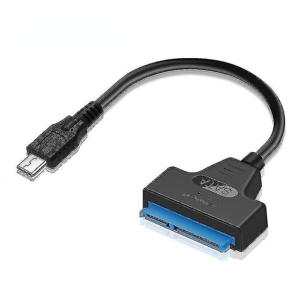 Type-c til Sata7+15pin Easy Drive-kabel Usb3.1 til Sata 2,5 tommer seriel harddisk datakabel