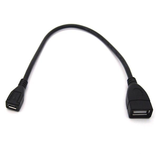 Usb 2.0-hona till Micro Usb-hona-kabel, dataöverföringskonverter för telefon