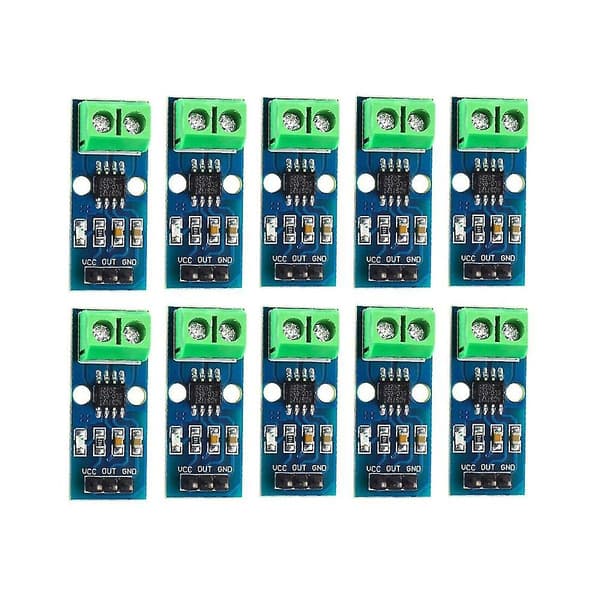 10 st 5a intervallströmssensor Acs712-modul AC/DC-strömsensorkort (5a)