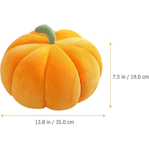 Plush Pumpekin Leke Myk Stoffdyr Dekorasjon