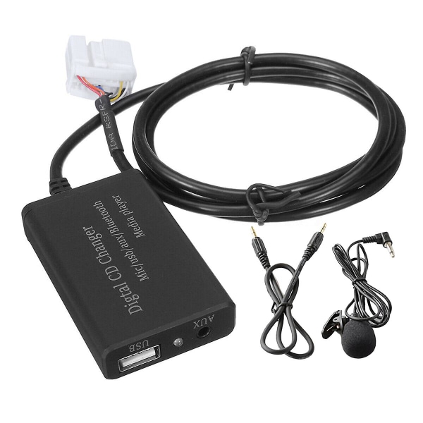 Bluetooth Musikk Handsfree Bilgrensesnitt Aux Adapter For Honda Accord Civic Crv