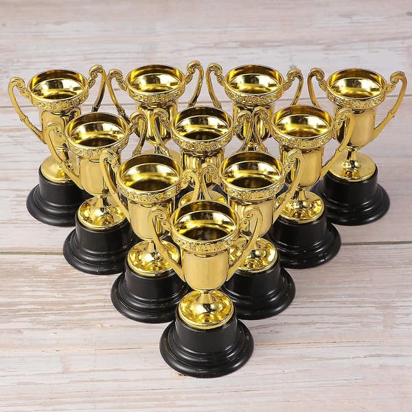 25 stk. Mini Trofæer Fodbold Trofæ Trofæer Børn Trofæ Cup 1. Plads Trofæ