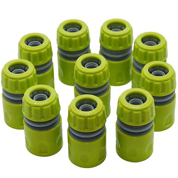 10 stk. Slange Havehane Vand Slange Rør 1/2 Tomme Stik Hurtigforbindelse Adapter Beslag Reparation Vand