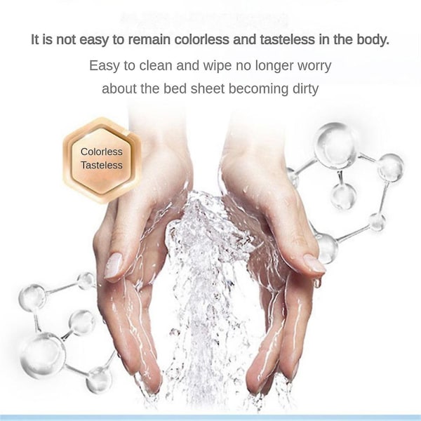 2 stk økologisk vandbaseret personligt intimt smøremiddel Sex Lube fugtighedscreme