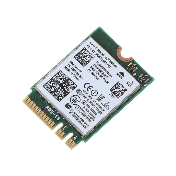 För Intel Wireless Ac 8260 Dual-band Card Wifi Bluetooth-kompatibel för Lenovo