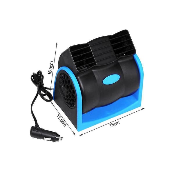 12v Universal Billadapter Bladløs vifte Luftvifte Bilutstyr