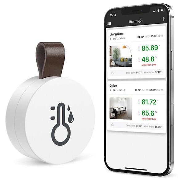 Hygrometer Trådløs Bluetooth Utendørs Termometer Smart Hjem Temperatur og Fuktighetssensor