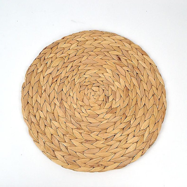 6 x Vesihorsmipaikkaa Pyöreä 30 CM, Laadukas Kutottu Viiripaikka, Alunen, Eristävä ja Ras