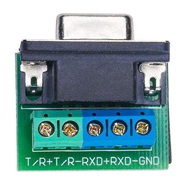 2x USB til RS422 RS485 seriell port adapterkabel med brikkesett 5 posisjonsterminalbrett for Windows