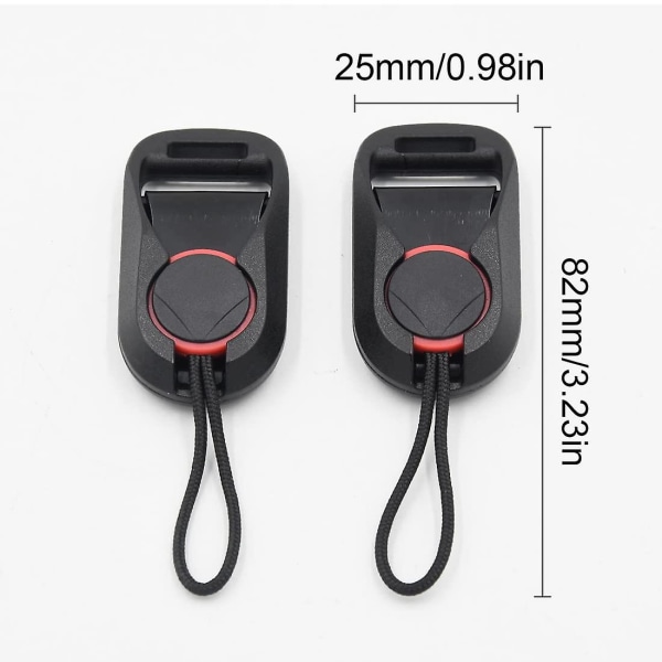 4 st kamerarem-adapter, snabbkoppling för kamerarem, kamerarem för nacke/axel, adapter för universell kamerarem