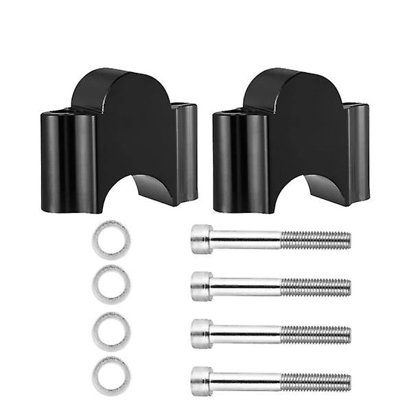 Motorcykelstyre Riser Bar Mount Handtag Klämma